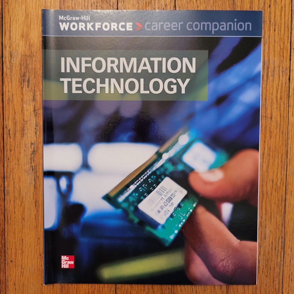 McGraw Hill Information Technology Book Workforce Career Companion Textbook